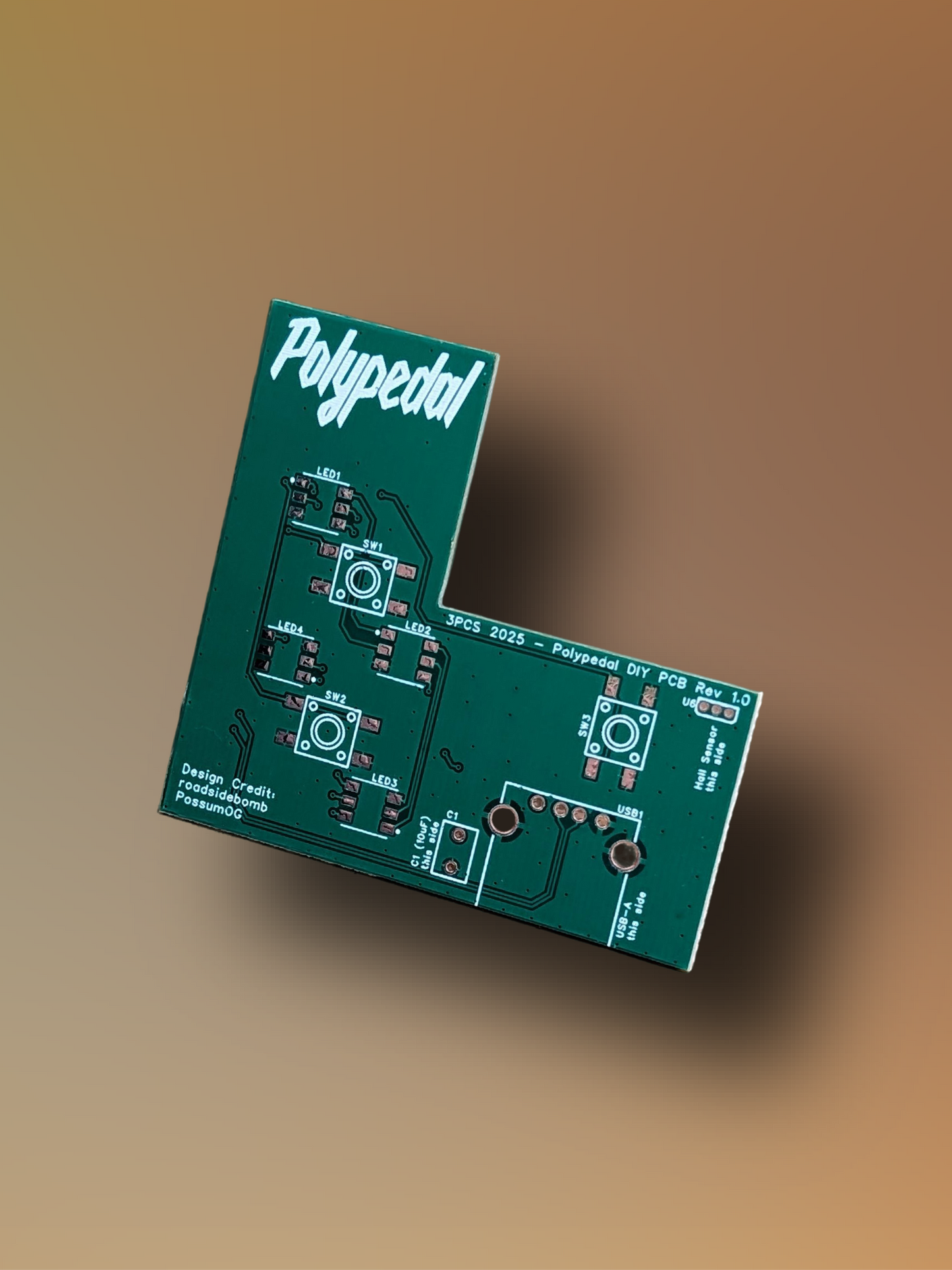 [NEW] DIY PolyPedal Bare PCB